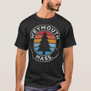 Weymouth Massachusetts MORSA Vintage Graphic Retro T Shirt