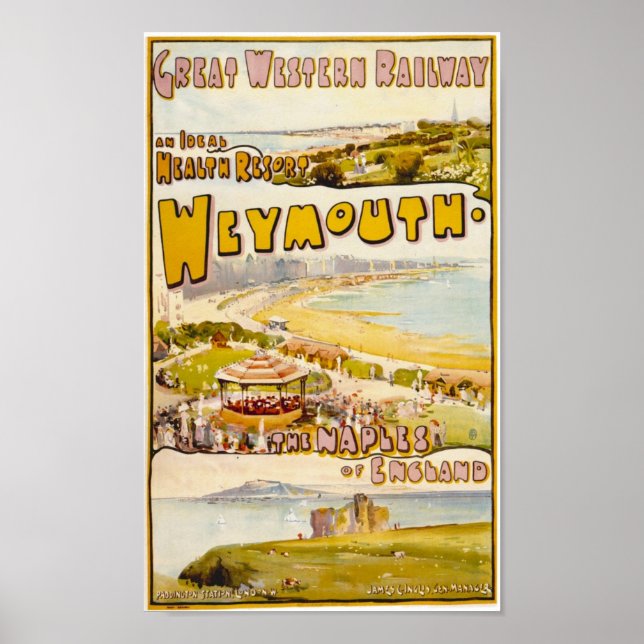 Weymouth Print Poster (Framsidan)