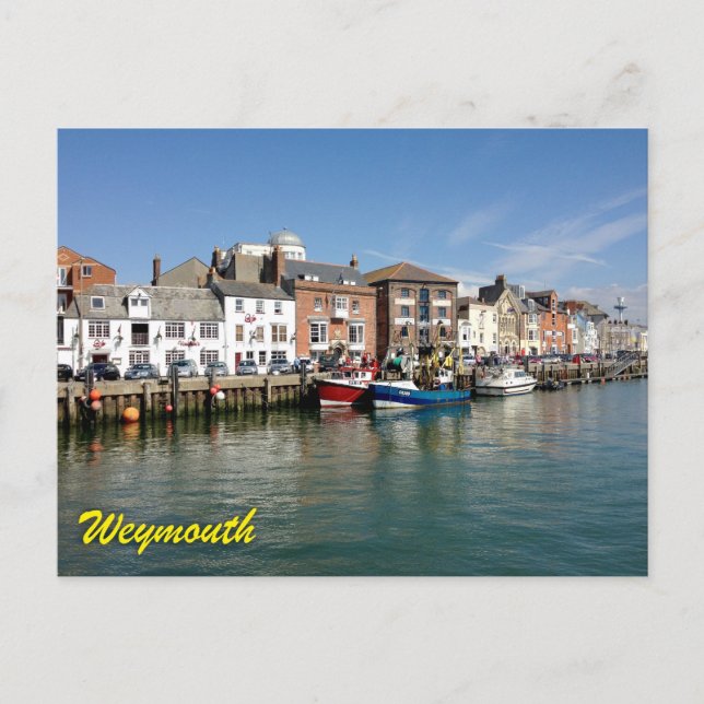 Weymouth - Professionell foto. Vykort (Framsida)