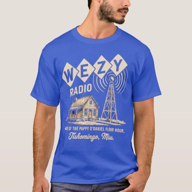 WEZY Radio T Shirt (Framsida)