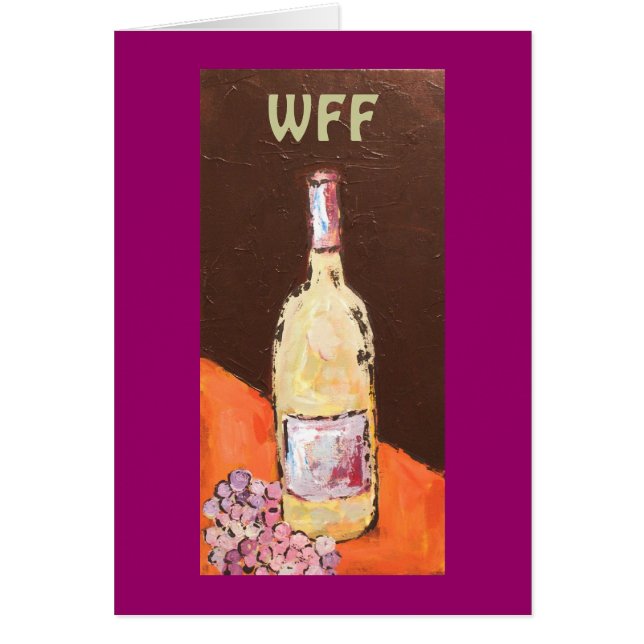 WFF-kort Hälsningskort (Framsidan)