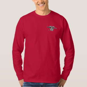 WFHA Långärmad Shirt (Många Färg) Broderad Långärmad T-shirt
