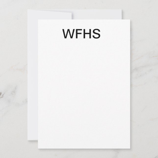 WFHS INBJUDNINGAR (Framsida)