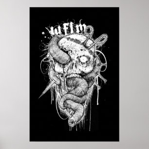 WFLM-affischen markerar By Riddick Poster