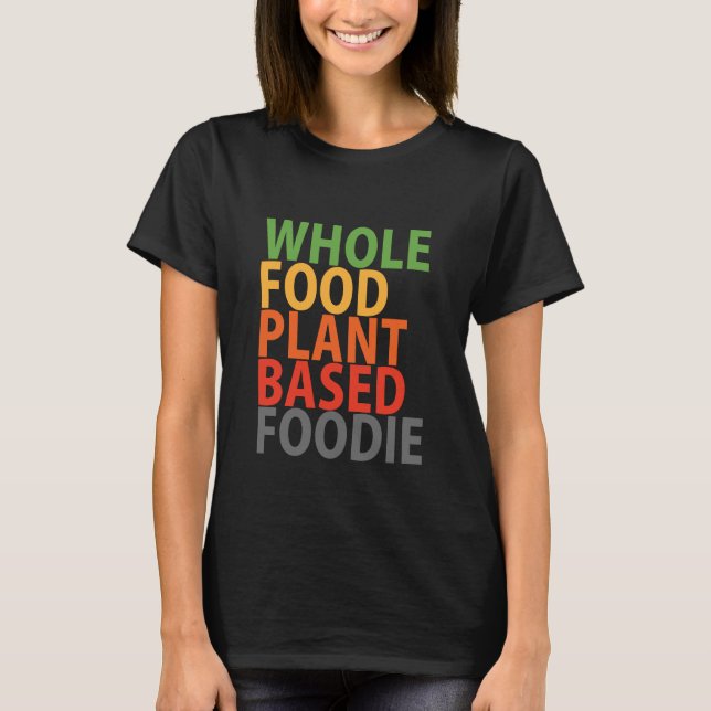 WFPB-foodie - t-skjorta Tee Shirt (Framsida)