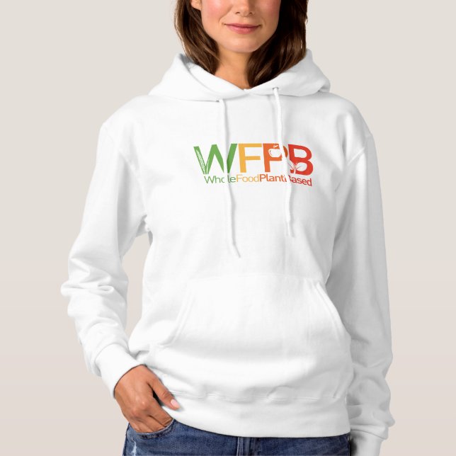 WFPB-logotyp - den Hooded tröjan tänder Tee (Framsida)