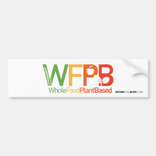 WFPB-logotyp - ljus bildekal