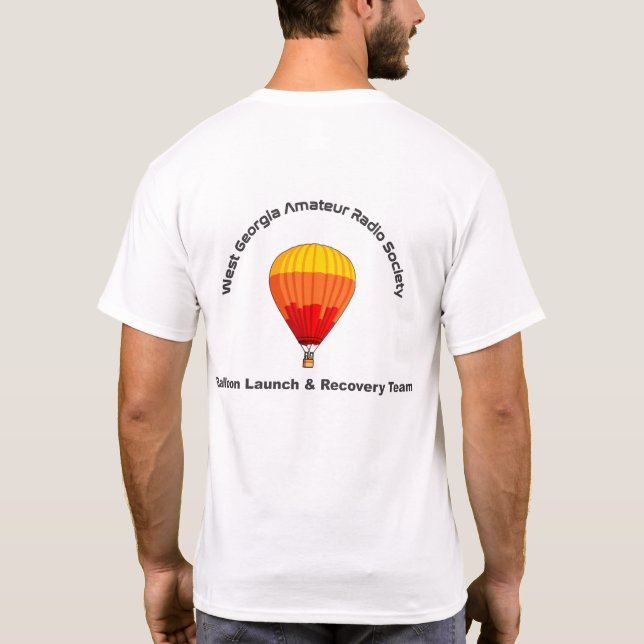 WGARS-ballongbarkass & återställningslag T Shirt (Baksida)