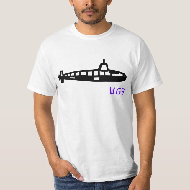 WGB-ubåtskjorta T-shirt (Framsida)