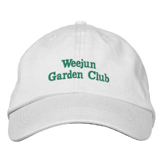 WGC-medlem Hat Broderad Keps