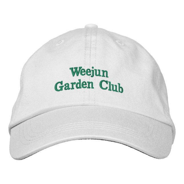 WGC-medlem Hat Broderad Keps (Framsida)