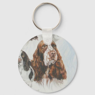 wGhost för Spaniel för engelsk Springer Nyckelring