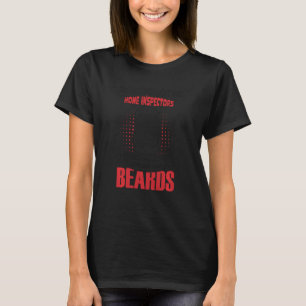 Wh Fantastisk Heminspektörer Tattoo Beard T Shirt