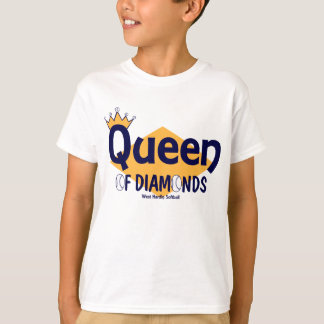 WH-softballdrottning av diamanter T-shirt