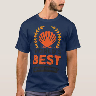 Wh World's Best Oyster Farmer Job Colleague T Shirt