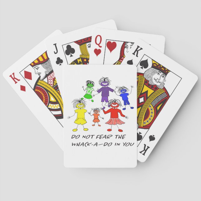 Whack-A-Do Casinokort (Baksidan)