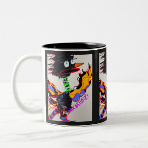 WHA'DA'FLOCK 11 oz. tvåfärgad mugg