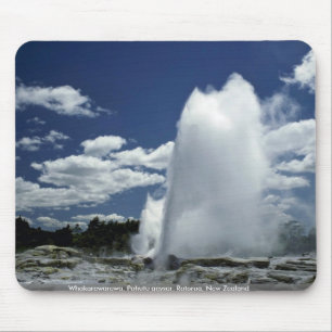 Whakarewarewa Pohutu geyser, Rotorua som är Musmatta