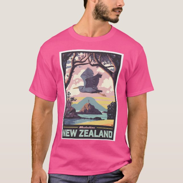 Whakatne Nz T Shirt (Framsida)