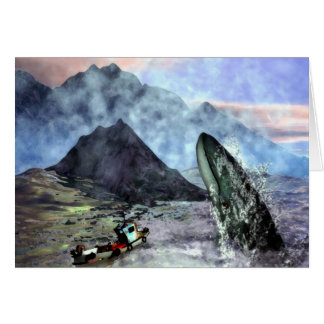 Whale Ahead Hälsningskort