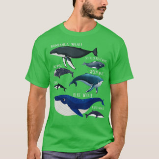 Whale Älskare Whale Watching T Shirt