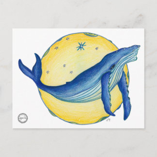 Whale Art, Sirian Starseed, vykort för val