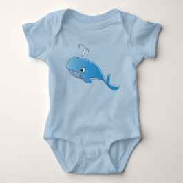 Whale - Baby Jersey Bodykostym T Shirt
