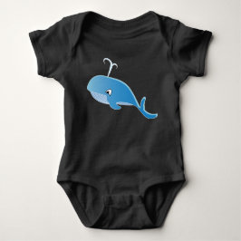 Whale - Baby Jersey Bodykostym T Shirt