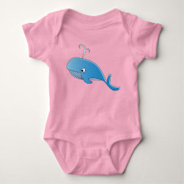 Whale - Baby Jersey Bodykostym T Shirt