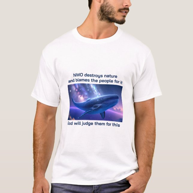 Whale Comeback (light) T-Shirt (Framsida)
