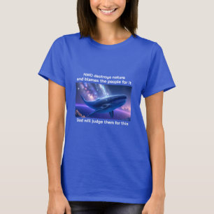 Whale Comeback (mörk) T-Shirt