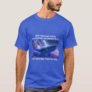 Whale Comeback (mörk) T-Shirt