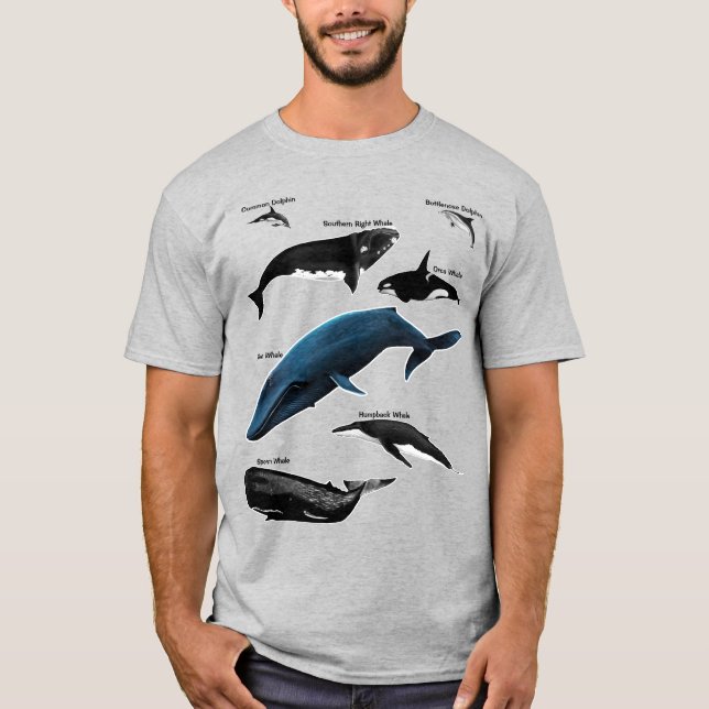 WHALE DAYS T SHIRT (Framsida)