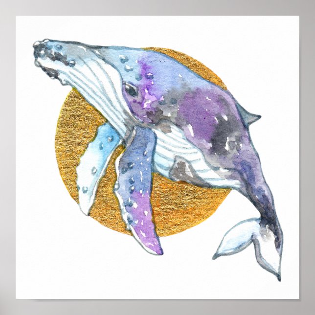 Whale Fly Poster (Framsidan)