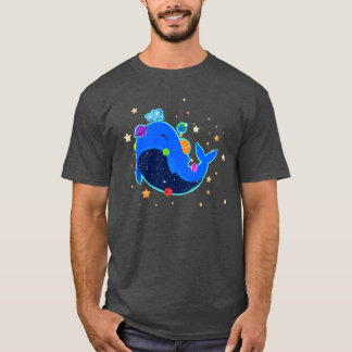 Whale Galaxy T Shirt