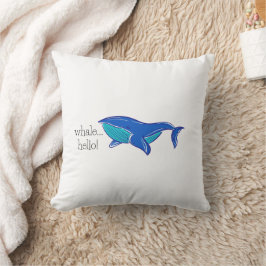 Whale Hej Dekorativ kudde