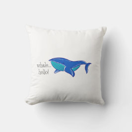 Whale Hej Dekorativ kudde