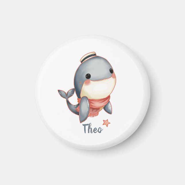 Whale Hello There! Magnet (Framsidan)