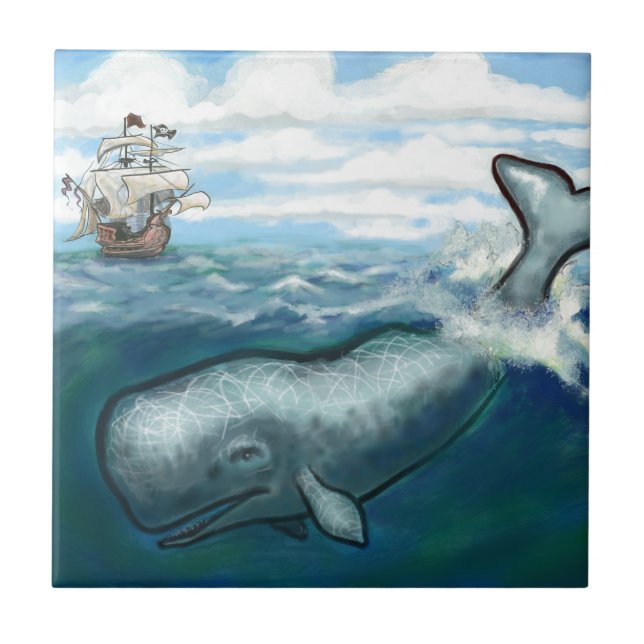 Whale Ho Kakelplatta (Framsidan)