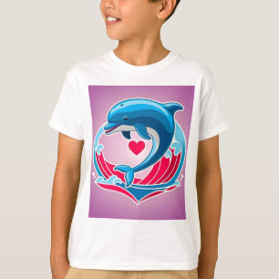 Whale Hug för Mamma T Shirt