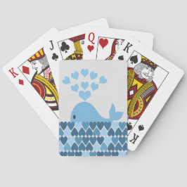 Whale Kärlek Spel Kort