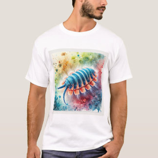 Whale Louse Serenity 290824AREF102 - Watercolor T Shirt