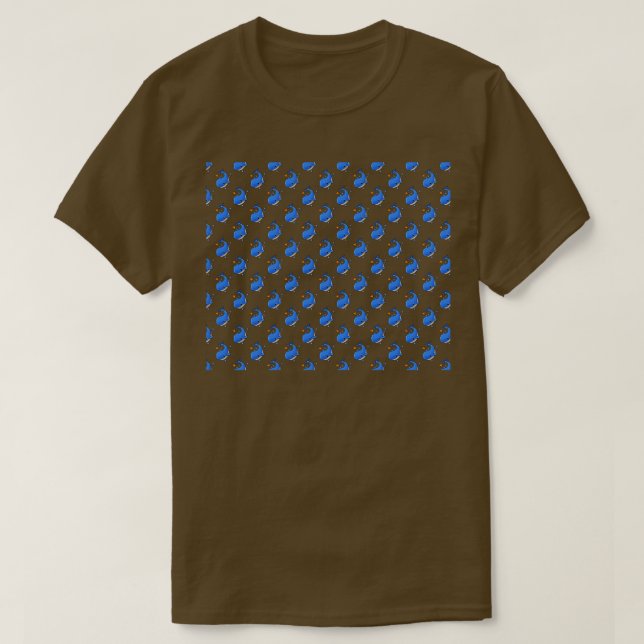 Whale Mönster T Shirt (Design framsida)
