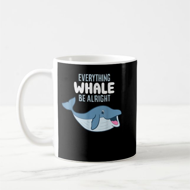 Whale Orcas Allt Whale - var bra och fin val Kaffemugg (Vänster)