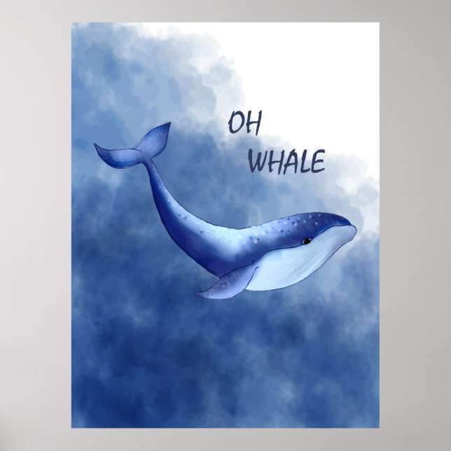 Whale Poster (Framsidan)