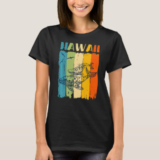 Whale Retro Hawaii Hawaii Matching Best Friends T Shirt