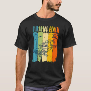 Whale Retro Miramar Beach Florida Theme Family Vac T Shirt