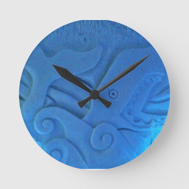 Whale Room at Hotel de Glace, Quebec, Kanada Rund Klocka (Framsida)