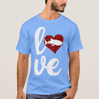 Whale Shark Älskare Buffalo Play Kärlek Shark Vale T Shirt