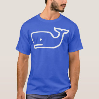 Whale Shark Beluga Orca Navy  T Shirt